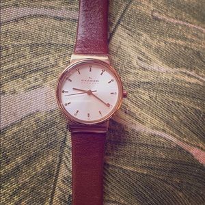 Skagen Rose Gold Watch